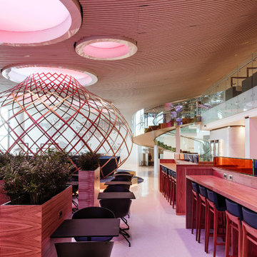 Rublev Lounge, Sheremetyevo Airport, Moscow.
