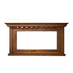 Lamar Hanging Back Bar Mirror - Indoor Pub And Bistro Sets