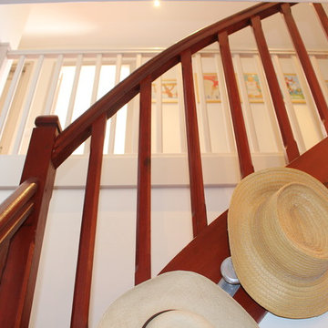 Cage d'escalier rénovée