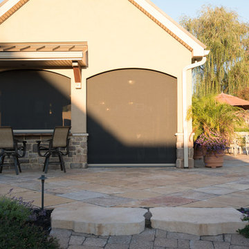 Ultimate Outdoor Living: Sports Court, Pavilion, Pool, Spa and Pond