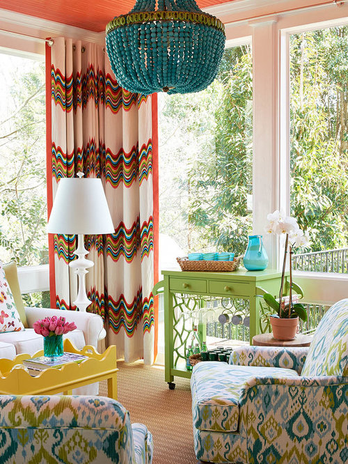 Sunroom Curtains Houzz