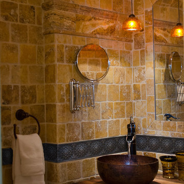 Restaurant bathroom decoration in Long Island, NY