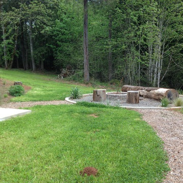 North Plains House Fire Pit, Woods
