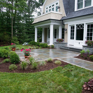 New home landscape