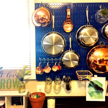 Kitchen Pegboard! Wall Control Pegboard Goes Great in Any Room!
