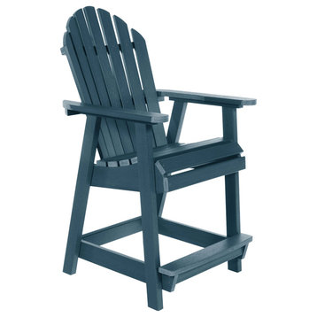 Sequoia Muskoka Adirondack Deck Dining Chair, Counter Height, Nantucket Blue