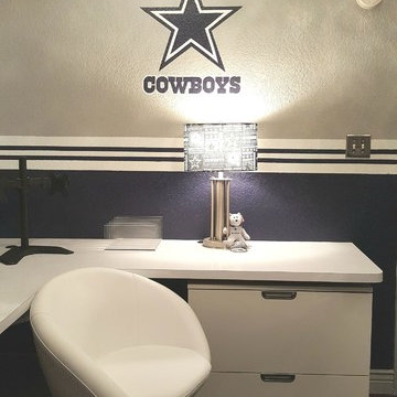 Custom Cowboy Themed Woman Cave