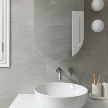Modern Bathroom Renovation with Skylight | Willagee, Perth