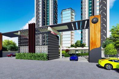 New Residential high-rise apartment building design