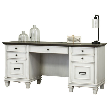 Martin Furniture Hartford Credenza, White