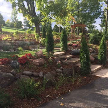 Ennismore, Front Entrance Garden and Pond