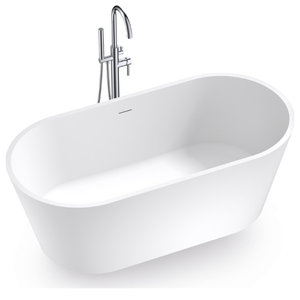 Maax F2 Drain Pvc Kit For Freestanding Bathtub White Tub And Shower Parts By Bath1 Houzz