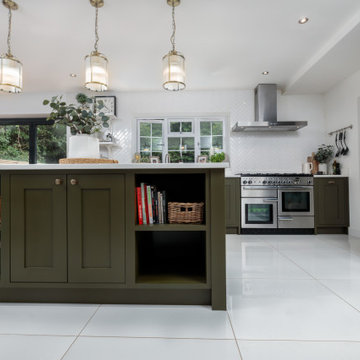 Lynwood - Green Shaker Kitchen