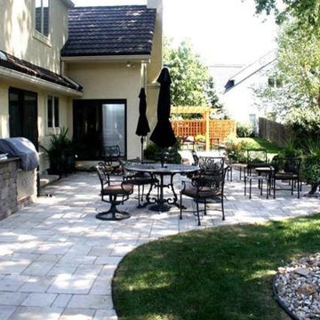 Custom Stone Patios/Paths/Entry-Ways-Slab-on-Grade