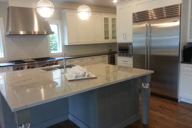 Kitchen - transitional kitchen idea in Other