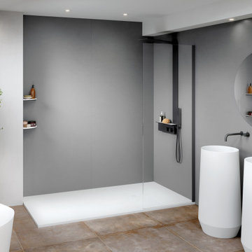 Acquabella shower base beton totem bathtub venet