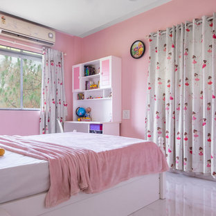 Esempio di una camera da letto etnica