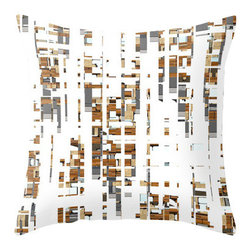 BACK to BASICS - Contempory Chaos IV, Pillow Cover, 20x20 - Decorative Pillows