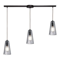 Elk Lighting - Elk Lighting 60048-3L Pendant Menlow Park - Pendant Lighting