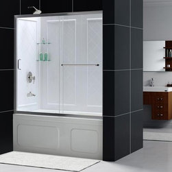 DreamLine Infinity-Z Sliding Tub Door 56" - 60" SHDR-0960580 - Bath Products