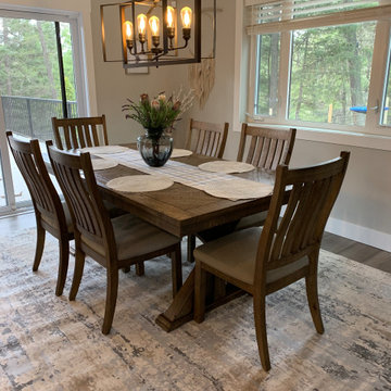 Dining Room Occupied Staging