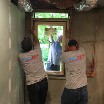 Basement Egress Window Install