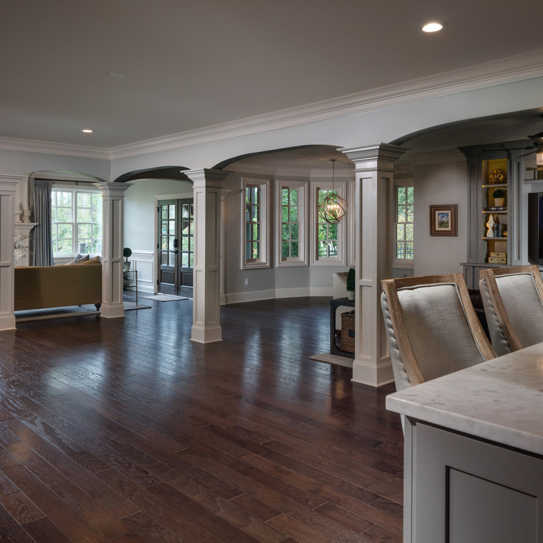 Custom Basement and Wine Cellar