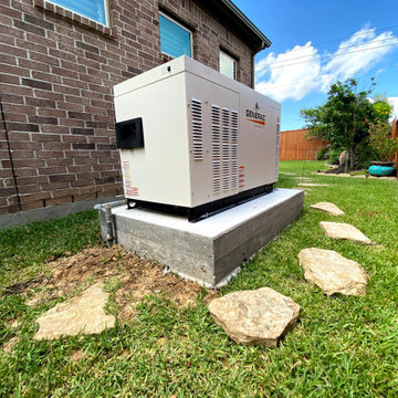 Generator installation pictures