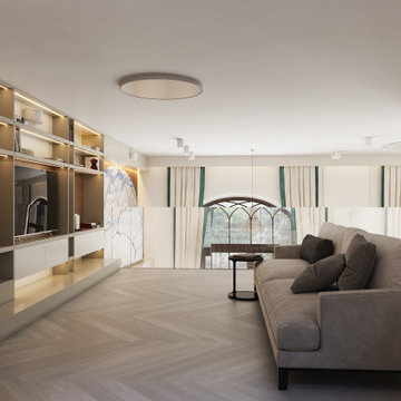 Luxury Modern Residence with Double-Height Spaces