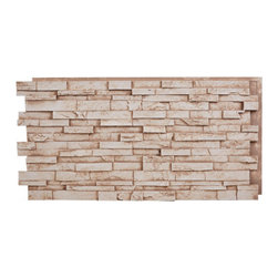 147-EVEREST DEEP SLATE STACKED WALL PANEL - 24"H - Wall Panels