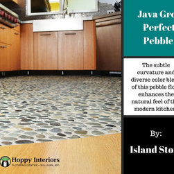 Island Stone Perfect Pebble Java Grey - Tile