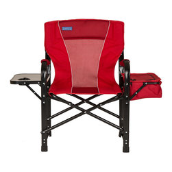 Panoramia - Foldable Metal Director Chair With Deluxe Armrest - Folding Chairs And Stools