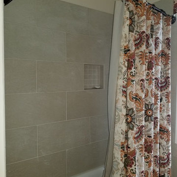 Secondary Bathroom tub wall tile