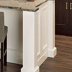 Plain Square Posts - Kitchen Cabinetry