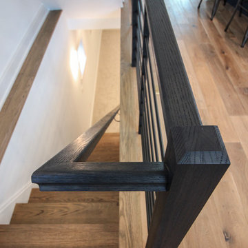 Project #58 | Contemporary Post-to-Post Staircase
