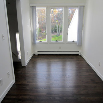 SAG HARBOR - HOME REMODEL! JACOBEAN/EBONY STAIN + BONA MEGA