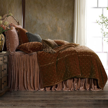 Stella Faux Silk Velvet Quilt