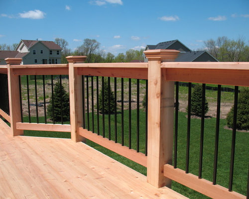 Cedar Railing Ideas, Pictures, Remodel and Decor