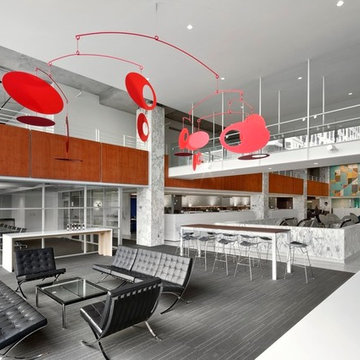 Large Custom Mid-Century Mobile for Historic Starr Building in Austin, Texas