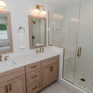 Naperville 2nd Story Addition Master Bathroom