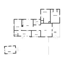 house plans for the rustic kitchen and herb garden