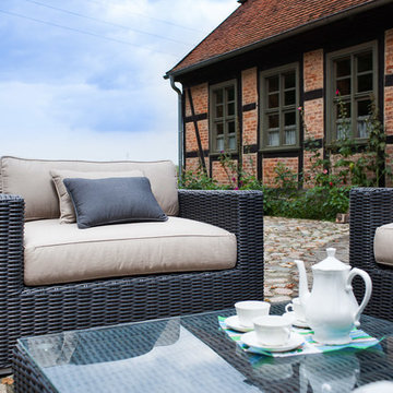 Toja Patio Furniture - Yorkville Couch Set - House