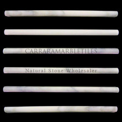 Calacatta Gold Italian Marble Bullnose Pencil Molding Honed - Products