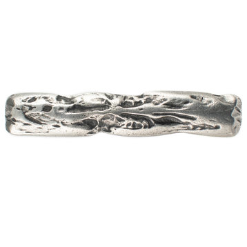 Driftwood Pewter Cabinet Pull Hawk Hill Hardware, Polished Pewter