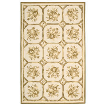 Nourison Country Heritage H307 8'x11' Ivory/Yellow Rug