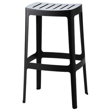 Cane-line Cut bar stool, stackable, 11402AS