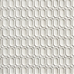 Tilt Regency Mosaic in White Crackle - Tile