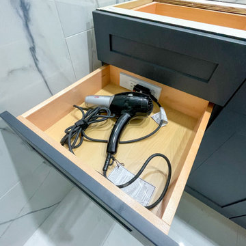 Bathroom Vanity In-Drawer Outlets