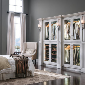 Elegant Hideaway Closet