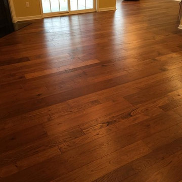 New Build Featuring Hallmark Floors Monterey Puebla in Hickory